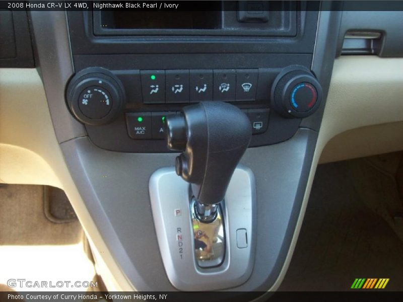 Nighthawk Black Pearl / Ivory 2008 Honda CR-V LX 4WD