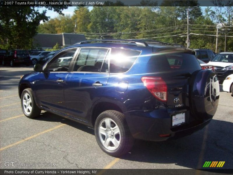 Nautical Blue Metallic / Ash Gray 2007 Toyota RAV4 4WD
