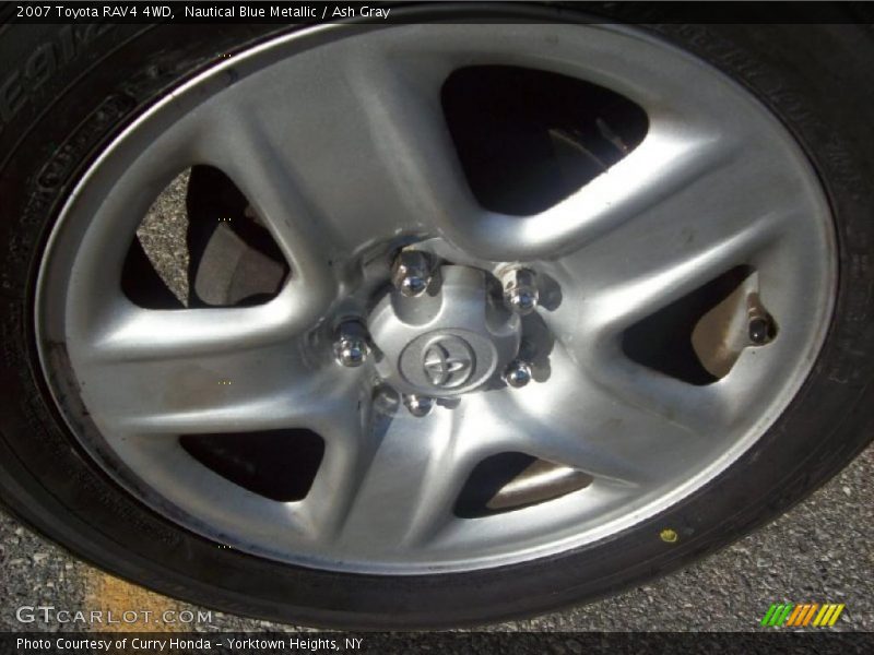 Nautical Blue Metallic / Ash Gray 2007 Toyota RAV4 4WD