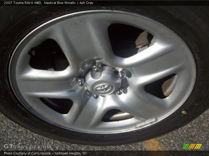 Nautical Blue Metallic / Ash Gray 2007 Toyota RAV4 4WD