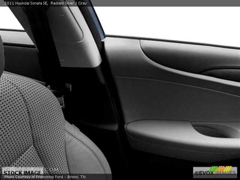 Radiant Silver / Gray 2011 Hyundai Sonata SE