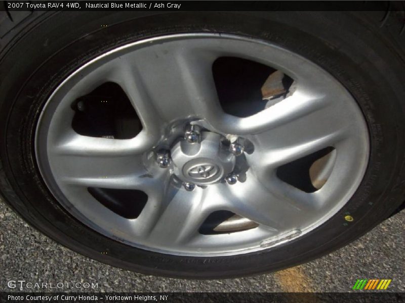 Nautical Blue Metallic / Ash Gray 2007 Toyota RAV4 4WD