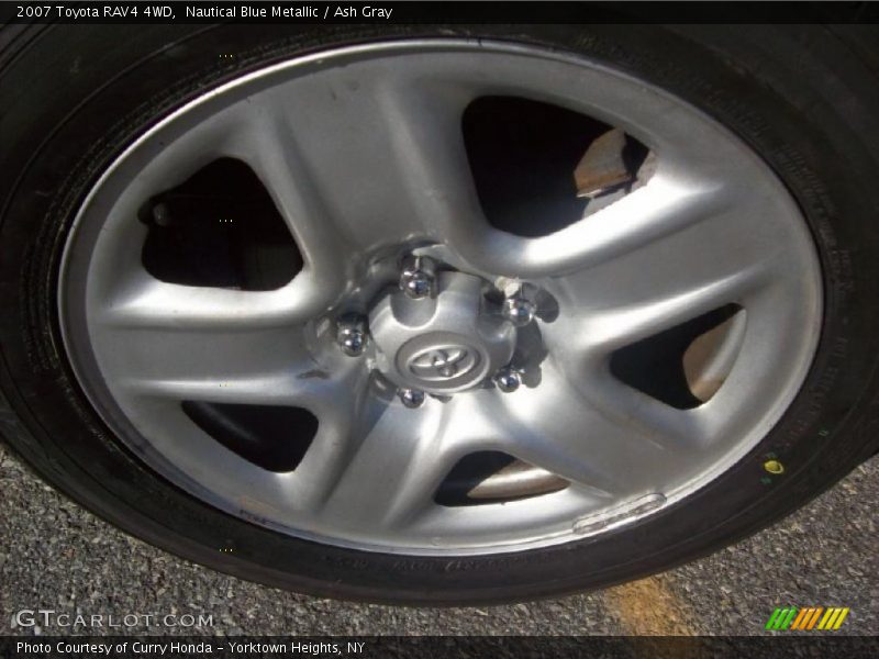 Nautical Blue Metallic / Ash Gray 2007 Toyota RAV4 4WD