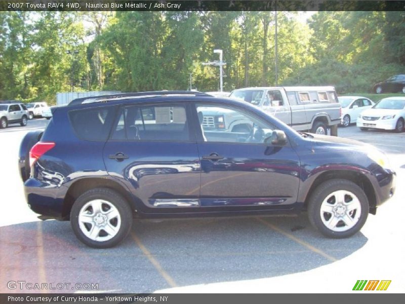 Nautical Blue Metallic / Ash Gray 2007 Toyota RAV4 4WD