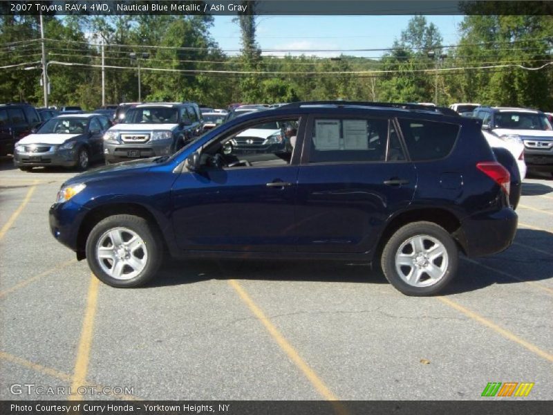 Nautical Blue Metallic / Ash Gray 2007 Toyota RAV4 4WD
