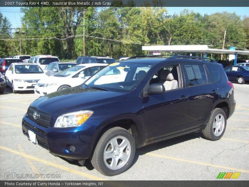 Nautical Blue Metallic / Ash Gray 2007 Toyota RAV4 4WD