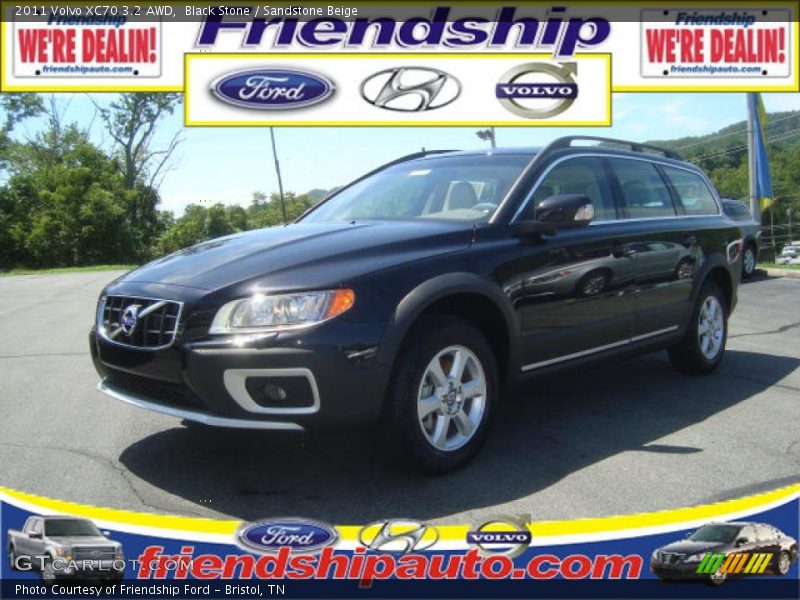 Black Stone / Sandstone Beige 2011 Volvo XC70 3.2 AWD