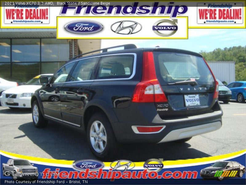 Black Stone / Sandstone Beige 2011 Volvo XC70 3.2 AWD