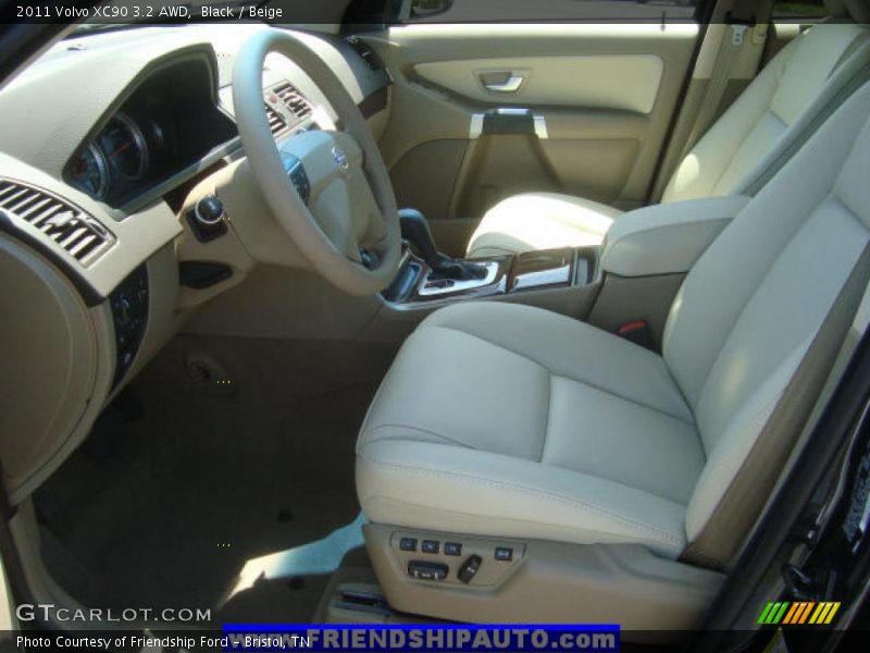 Black / Beige 2011 Volvo XC90 3.2 AWD