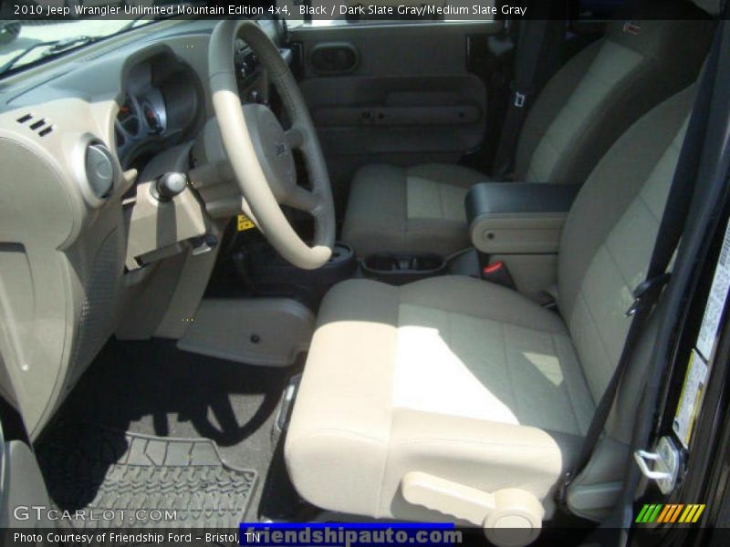 Black / Dark Slate Gray/Medium Slate Gray 2010 Jeep Wrangler Unlimited Mountain Edition 4x4