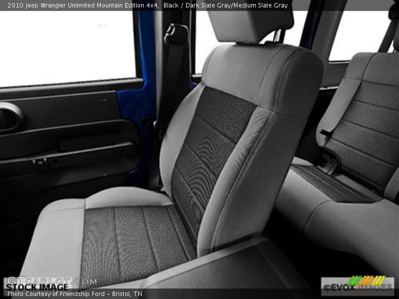 Black / Dark Slate Gray/Medium Slate Gray 2010 Jeep Wrangler Unlimited Mountain Edition 4x4