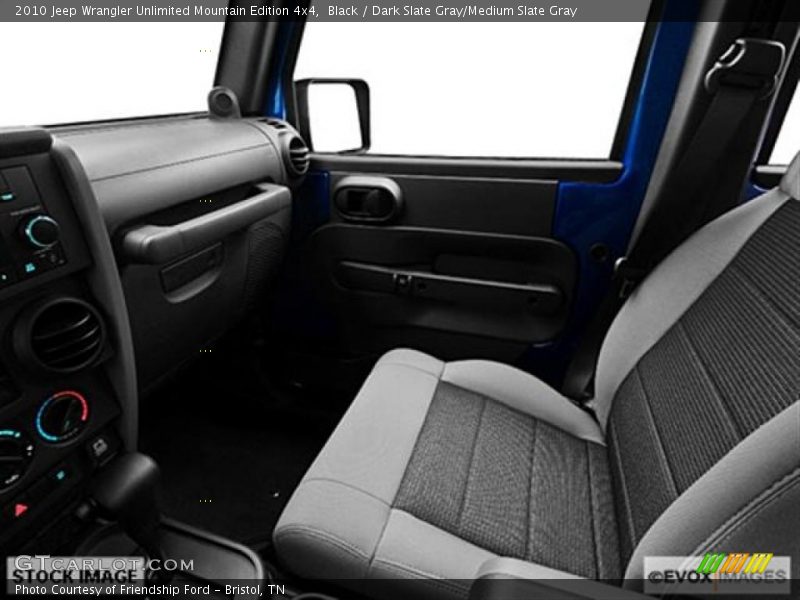 Black / Dark Slate Gray/Medium Slate Gray 2010 Jeep Wrangler Unlimited Mountain Edition 4x4