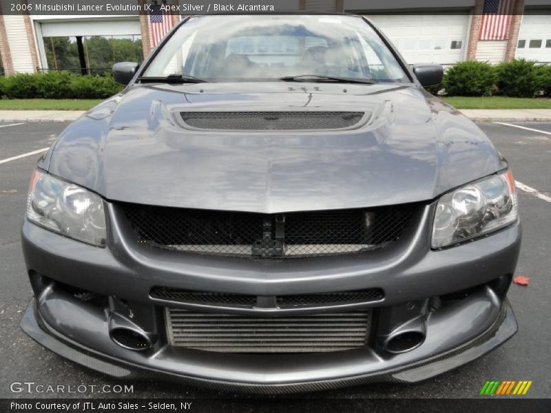 Apex Silver / Black Alcantara 2006 Mitsubishi Lancer Evolution IX