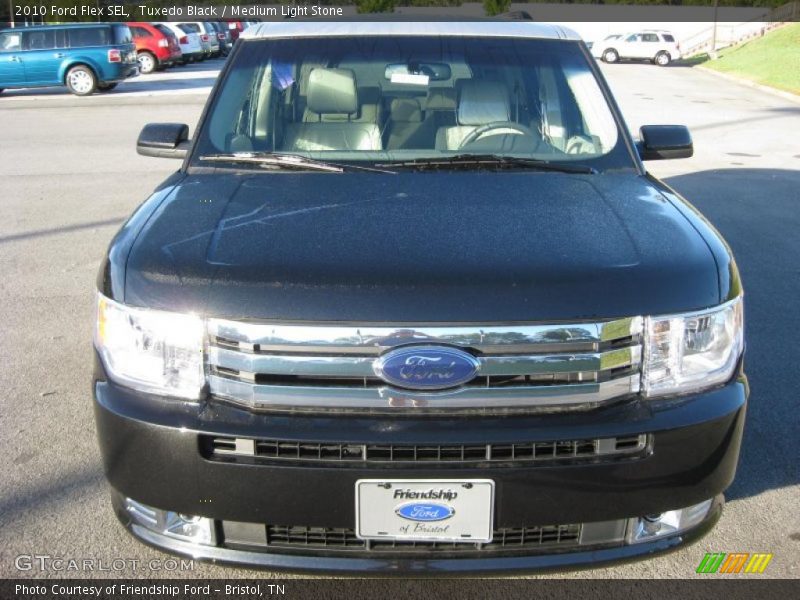 Tuxedo Black / Medium Light Stone 2010 Ford Flex SEL
