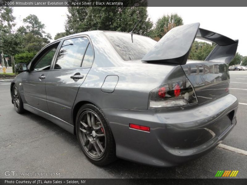 Apex Silver / Black Alcantara 2006 Mitsubishi Lancer Evolution IX