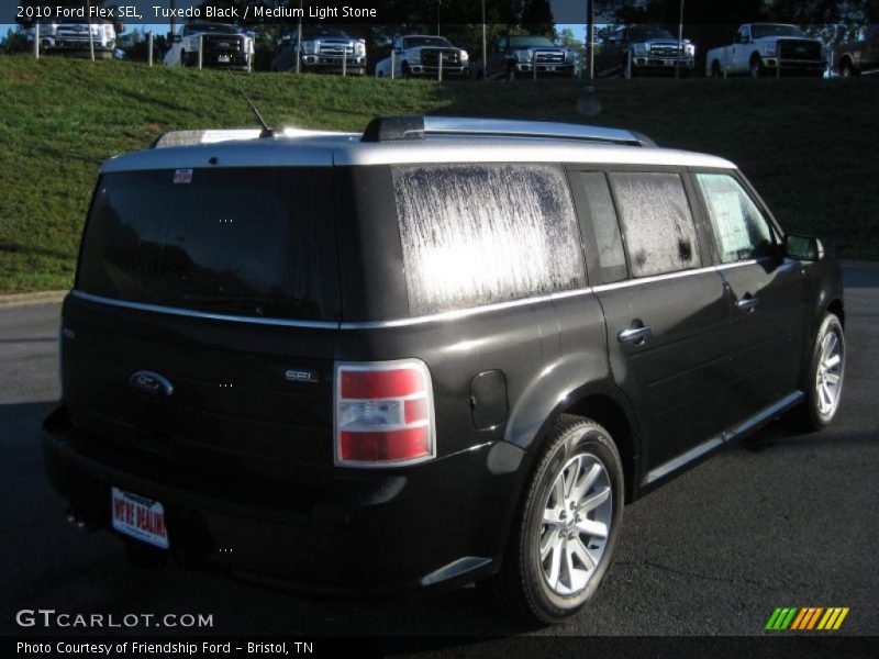 Tuxedo Black / Medium Light Stone 2010 Ford Flex SEL