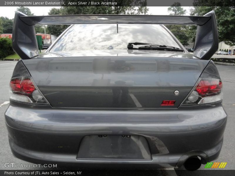 Apex Silver / Black Alcantara 2006 Mitsubishi Lancer Evolution IX