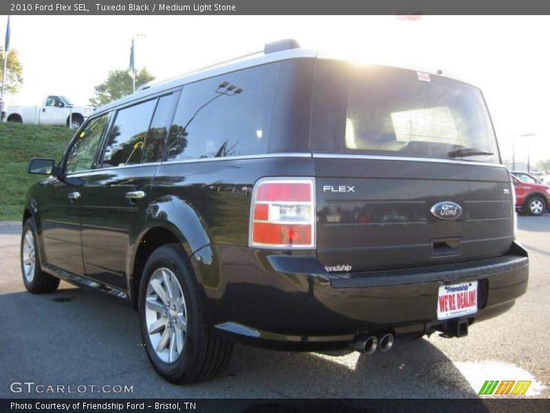 Tuxedo Black / Medium Light Stone 2010 Ford Flex SEL