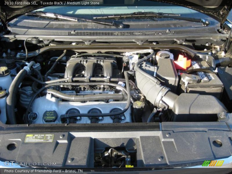 Tuxedo Black / Medium Light Stone 2010 Ford Flex SEL