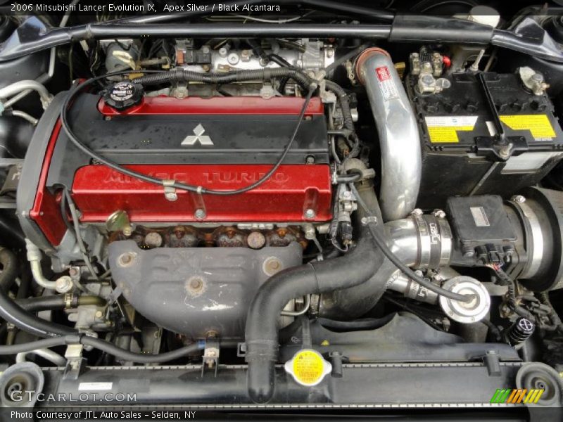 Apex Silver / Black Alcantara 2006 Mitsubishi Lancer Evolution IX