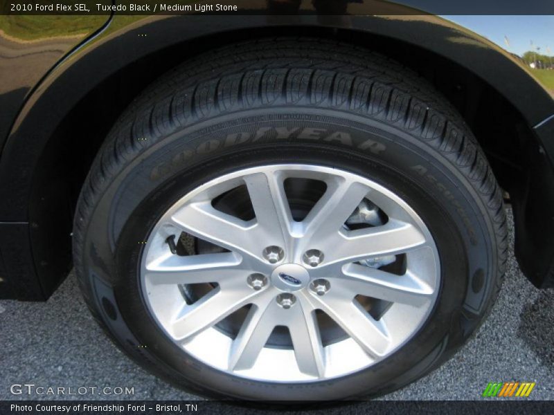 Tuxedo Black / Medium Light Stone 2010 Ford Flex SEL