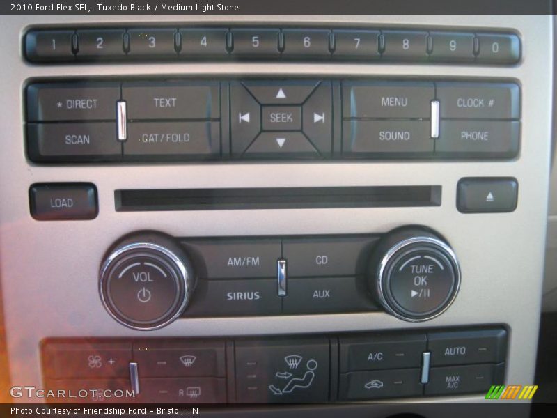 Tuxedo Black / Medium Light Stone 2010 Ford Flex SEL