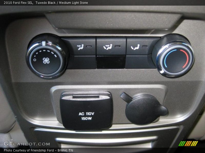 Tuxedo Black / Medium Light Stone 2010 Ford Flex SEL