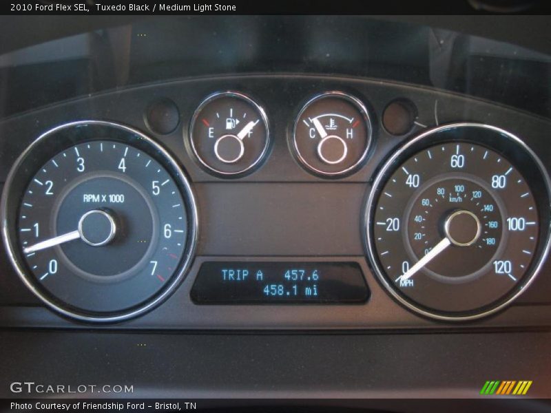 Tuxedo Black / Medium Light Stone 2010 Ford Flex SEL