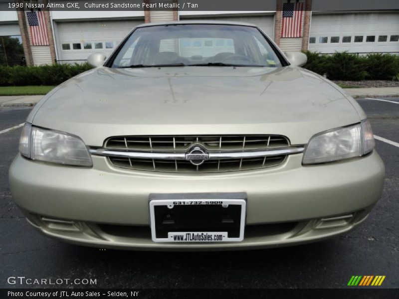 Cultured Sandstone Pearl Metallic / Tan 1998 Nissan Altima GXE
