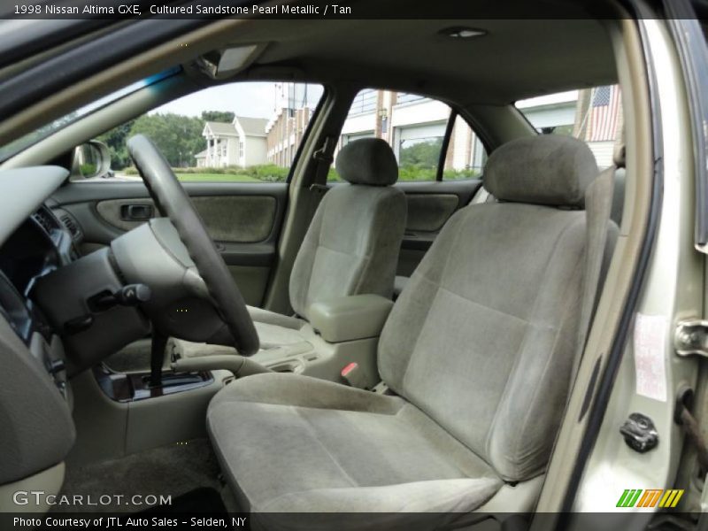 Cultured Sandstone Pearl Metallic / Tan 1998 Nissan Altima GXE