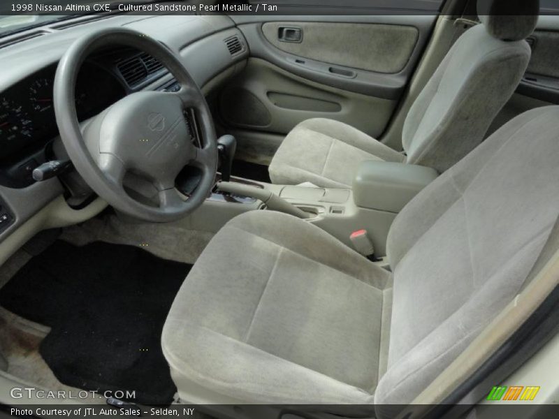 Cultured Sandstone Pearl Metallic / Tan 1998 Nissan Altima GXE