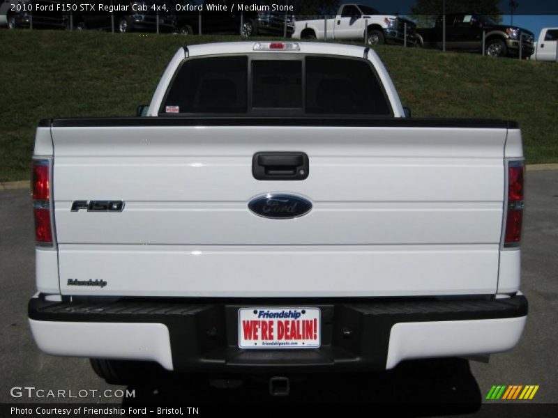 Oxford White / Medium Stone 2010 Ford F150 STX Regular Cab 4x4