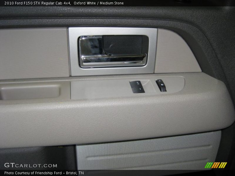 Oxford White / Medium Stone 2010 Ford F150 STX Regular Cab 4x4