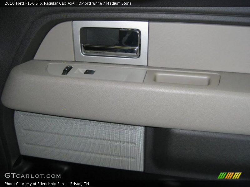 Oxford White / Medium Stone 2010 Ford F150 STX Regular Cab 4x4