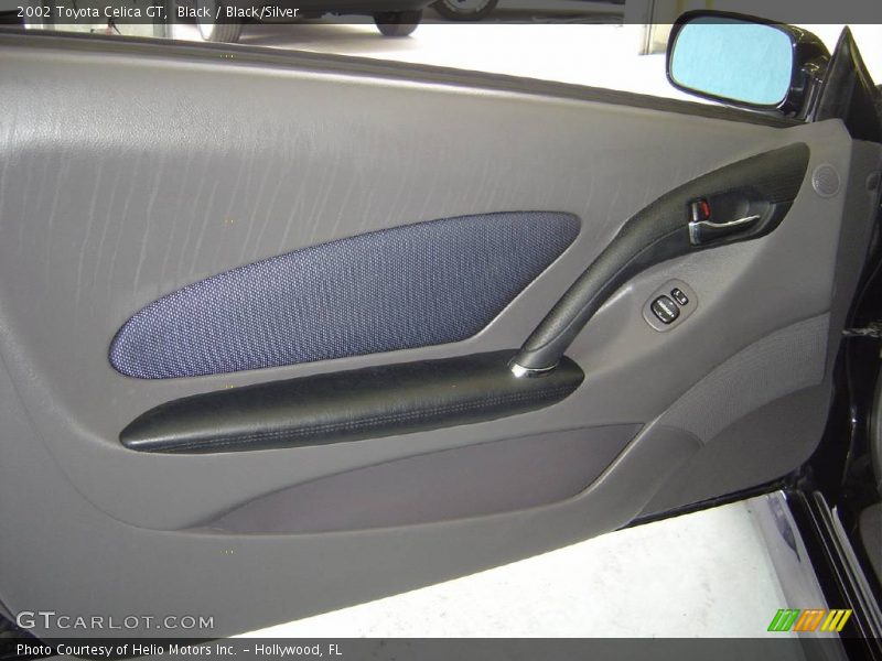 Black / Black/Silver 2002 Toyota Celica GT