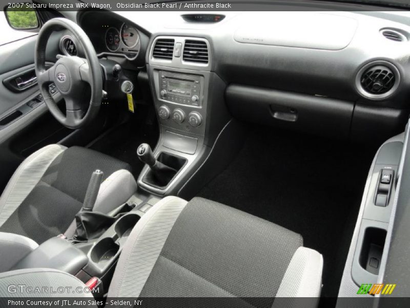 Obsidian Black Pearl / Anthracite Black 2007 Subaru Impreza WRX Wagon