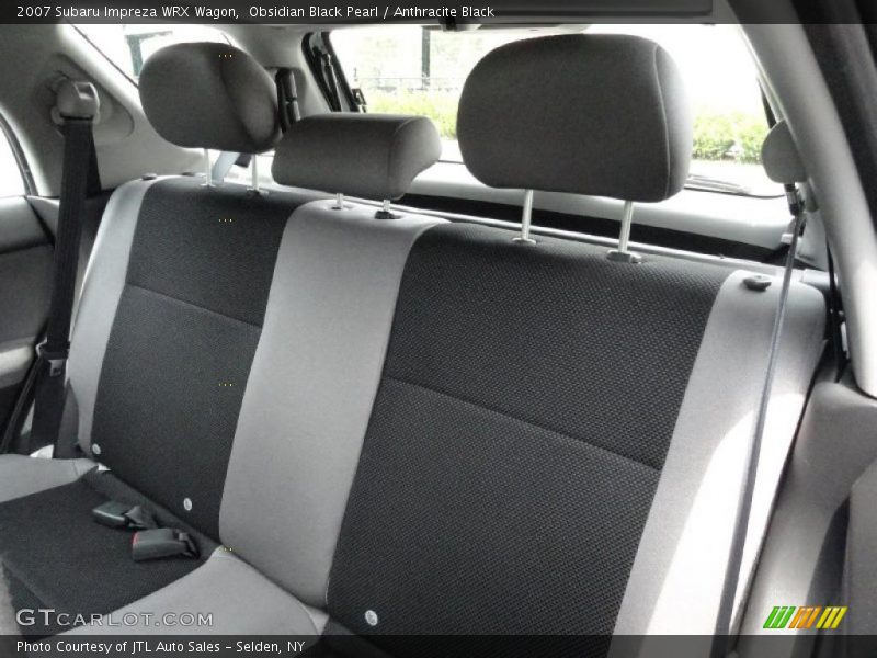 Obsidian Black Pearl / Anthracite Black 2007 Subaru Impreza WRX Wagon