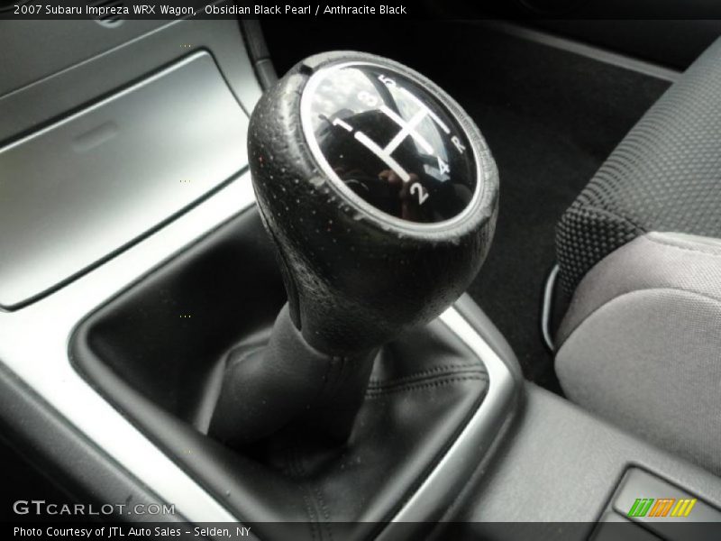 Obsidian Black Pearl / Anthracite Black 2007 Subaru Impreza WRX Wagon
