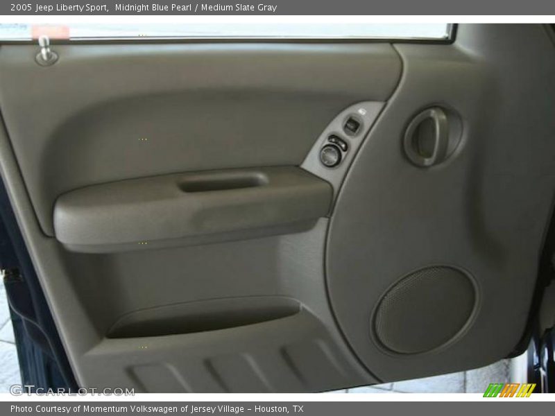 Midnight Blue Pearl / Medium Slate Gray 2005 Jeep Liberty Sport