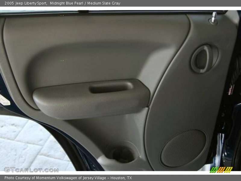 Midnight Blue Pearl / Medium Slate Gray 2005 Jeep Liberty Sport