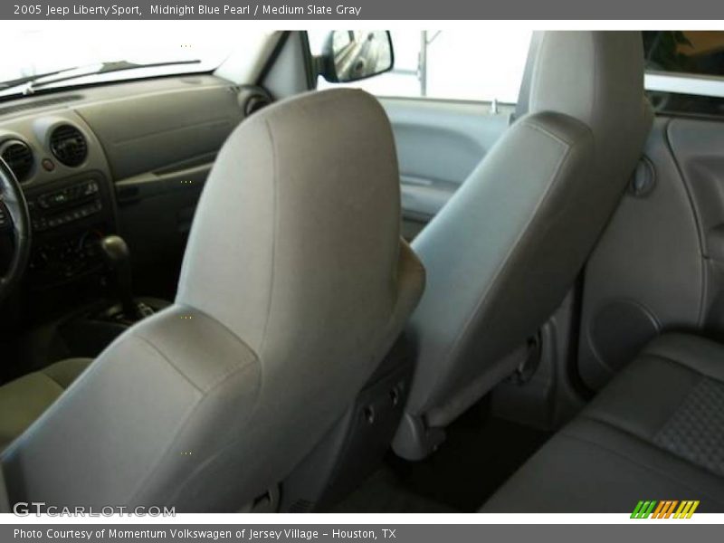 Midnight Blue Pearl / Medium Slate Gray 2005 Jeep Liberty Sport