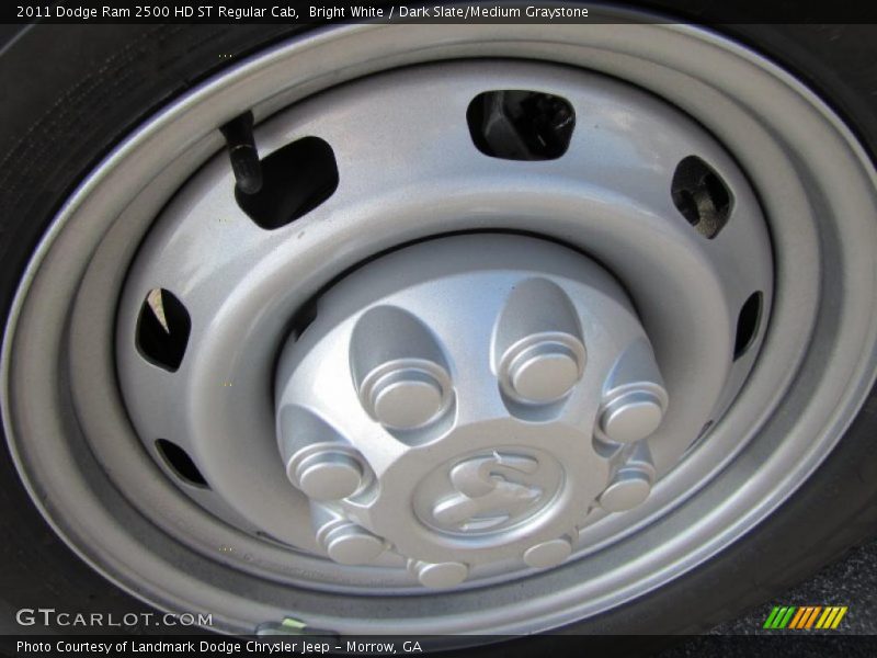 Bright White / Dark Slate/Medium Graystone 2011 Dodge Ram 2500 HD ST Regular Cab