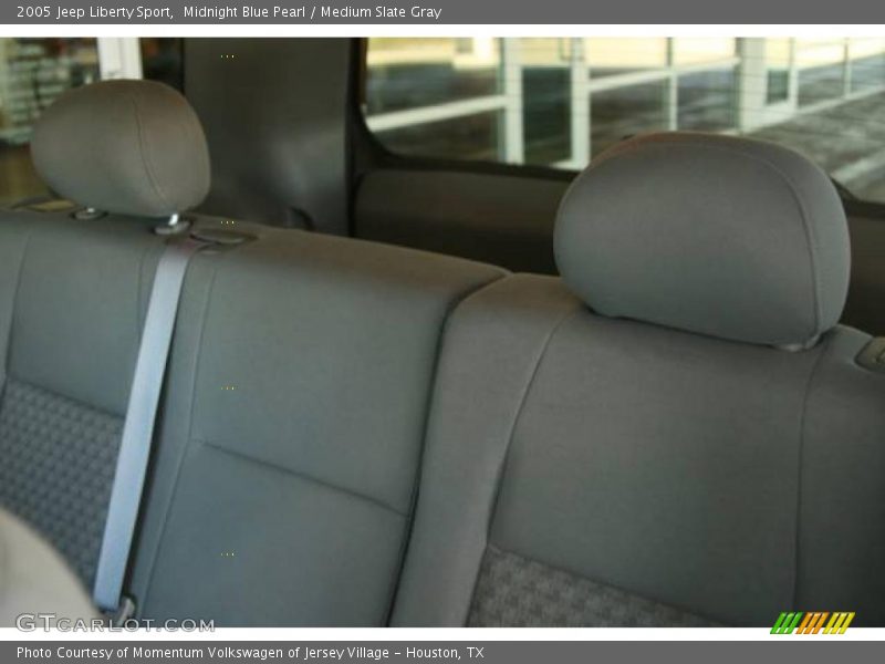 Midnight Blue Pearl / Medium Slate Gray 2005 Jeep Liberty Sport