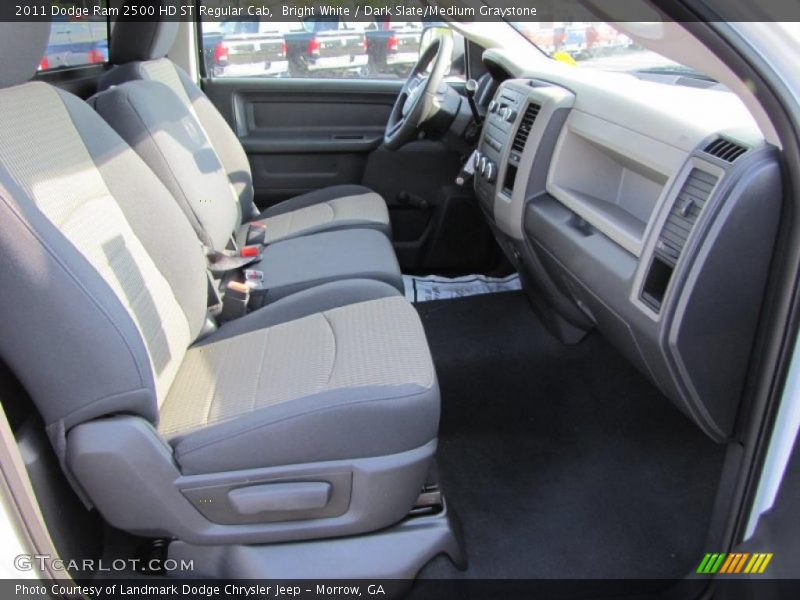 Bright White / Dark Slate/Medium Graystone 2011 Dodge Ram 2500 HD ST Regular Cab