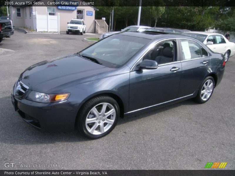 Carbon Gray Pearl / Quartz 2005 Acura TSX Sedan