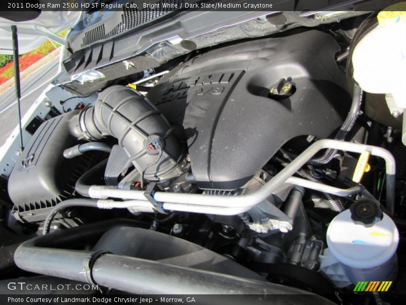 Bright White / Dark Slate/Medium Graystone 2011 Dodge Ram 2500 HD ST Regular Cab
