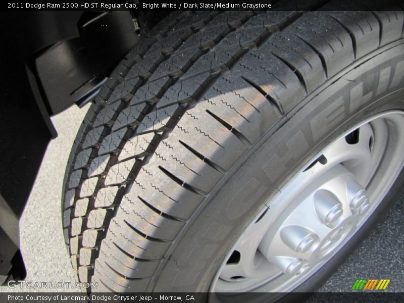 Bright White / Dark Slate/Medium Graystone 2011 Dodge Ram 2500 HD ST Regular Cab