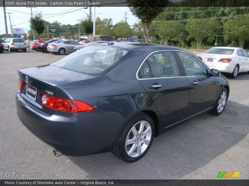 Carbon Gray Pearl / Quartz 2005 Acura TSX Sedan