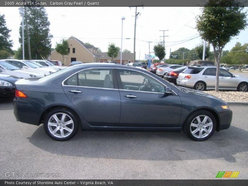 Carbon Gray Pearl / Quartz 2005 Acura TSX Sedan