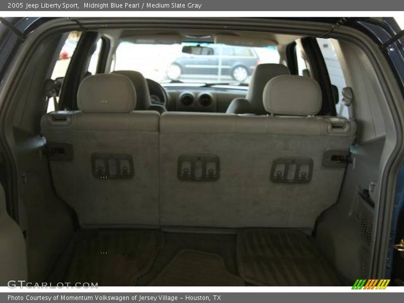Midnight Blue Pearl / Medium Slate Gray 2005 Jeep Liberty Sport